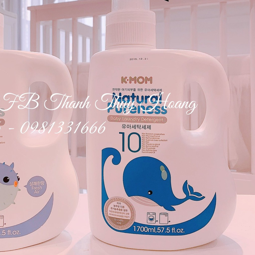 Nước giặt K-mom KM13160 1700ml (Chai)