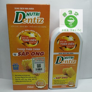 Nước súc miệng Nutri Dentiz 250ml