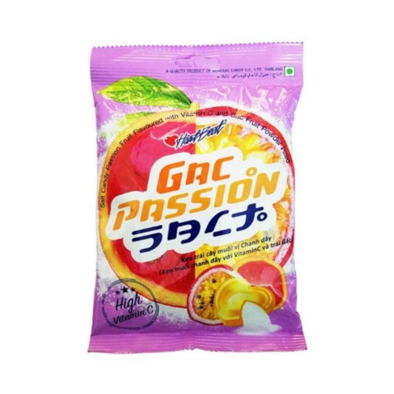 Kẹo chanh dây thái lan gói 120g