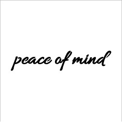 [CHÍNH HÃNG]💧Hình Xăm Tạm Thời Y Chang Xăm Thật, 100% Tự Nhiên - Peace of mind