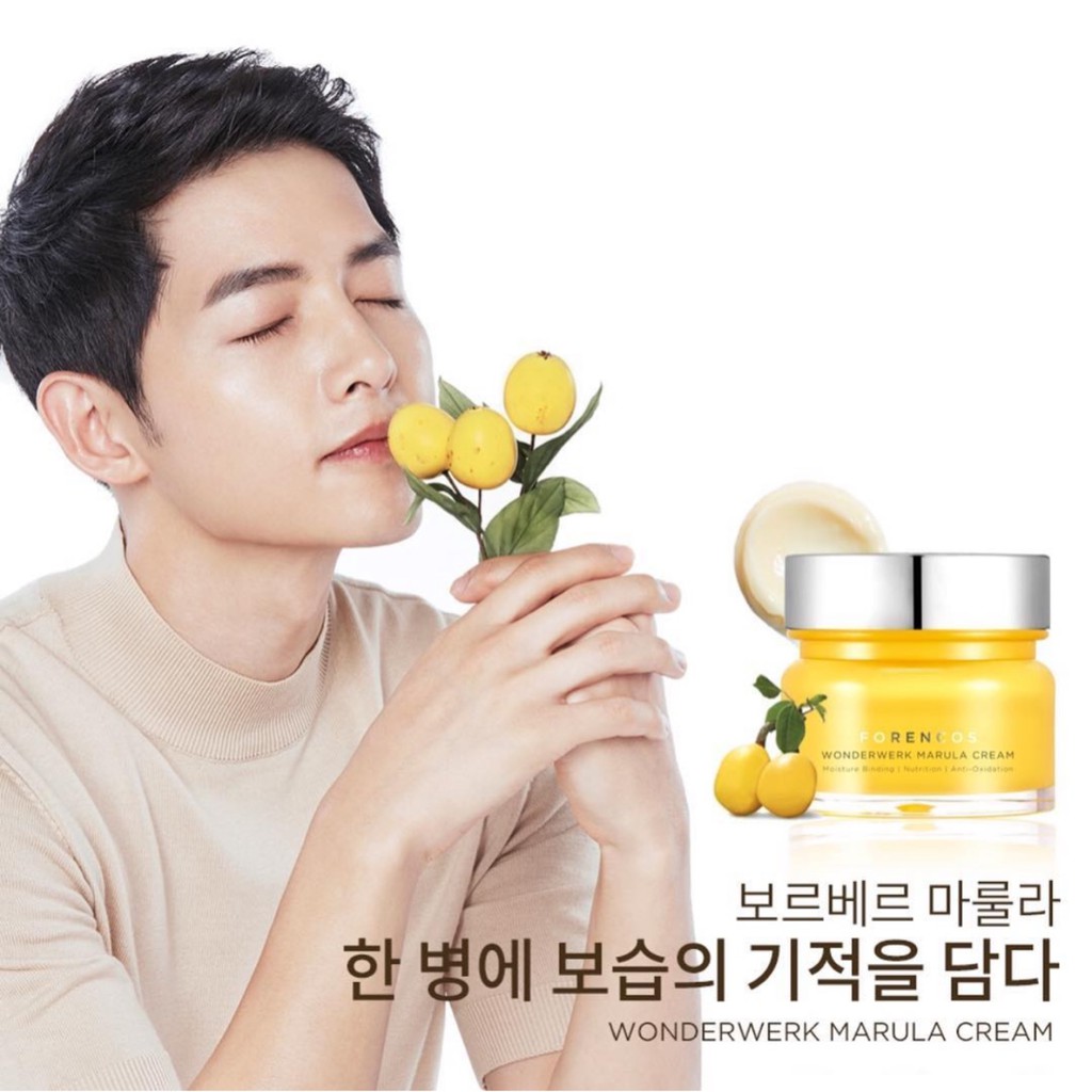 Kem Dưỡng Trắng Da Ban Đêm Forencos Wonderwerk Marula Tone Up Cream Màu Vàng | BigBuy360 - bigbuy360.vn