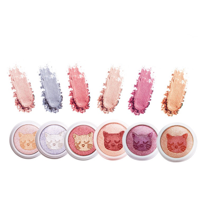 Phấn mắt nhũ Faiccia in hình mèo | BigBuy360 - bigbuy360.vn