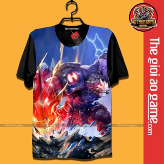 Áo Liên Quân , Áo Thun Liên Quân Mobile SKUD Unisex Nam Nữ Cổ Tròn Basic Tay Ngắn Form Rộng / Thegioiaogame.com