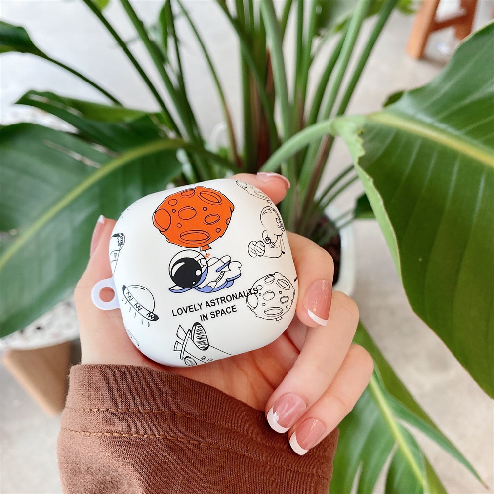 Vỏ Bảo Vệ Hộp Sạc Tai Nghe Bluetooth Không Dây Samsung Galaxy Buds Live / Buds 2 / Buds Pro / Buds 2 Pro Bằng PC Cứng Hình Gấu Violent Dễ Thương