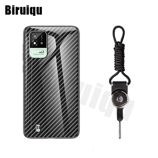 Ốp Điện Thoại Mặt Kính Cường Lực Chống Trầy Chống Sốc Cho Realme Narzo 50i