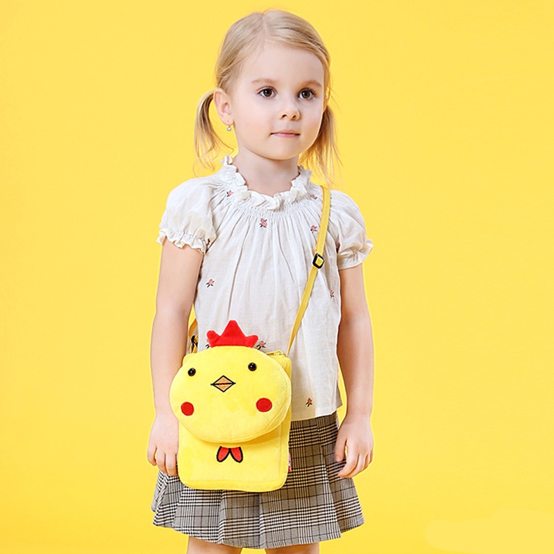 Túi Đeo Chéo Hình Động Vật Dễ Thương Cho Bé