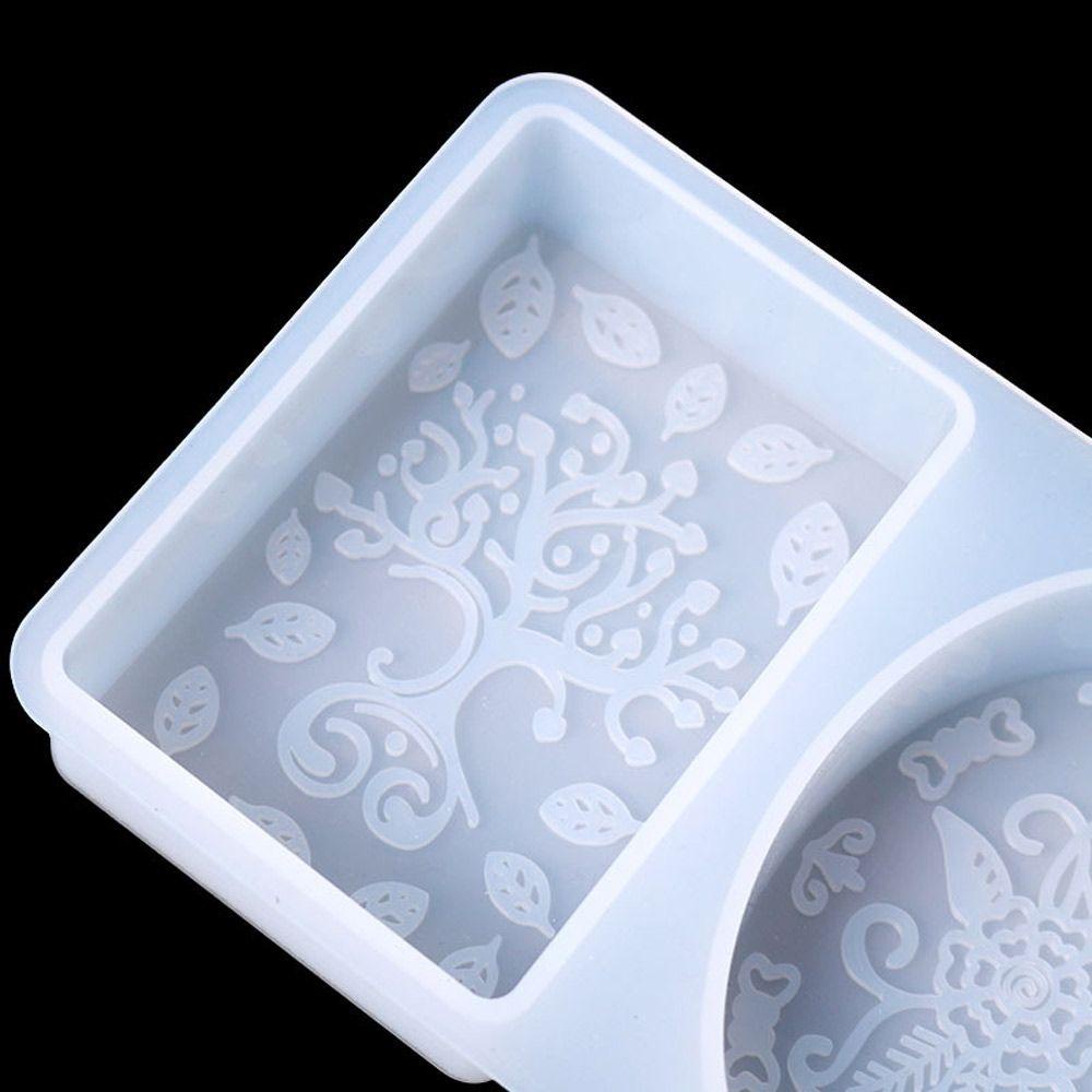 Khuôn Làm Bánh / Xà Phòng / Đất Sét Resin Thủ Công Hình Hoa Hồng Kiểu Dân Tộc Phương Tây 24