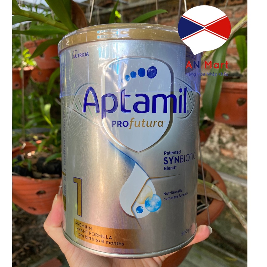 Sữa Aptamil ProFutura Úc Mẫu Mới Số 2, 3 ,1, 4  Hộp 900G Nhập Khẩu Nội Địa Australia Hàng Bay Air