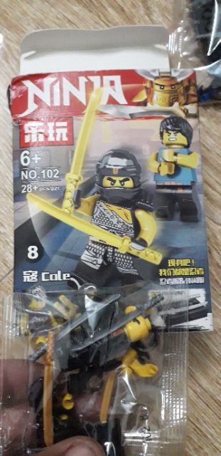 Lắp ráp 1 hộp LegoNinjago 2 trong 1 ms102