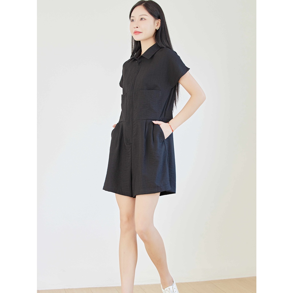 Eyouth 1745 Bộ Áo Liền Quần Hai Dây Bằng Vải Lanh cotton Dành Cho Nữ | BigBuy360 - bigbuy360.vn