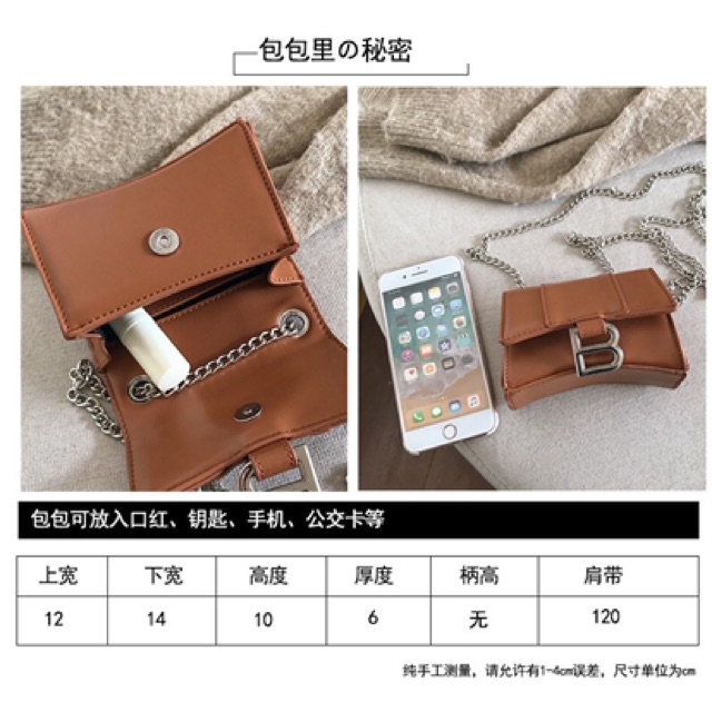 💼👜  Túi xách chữ B mini sang chảnh 😍