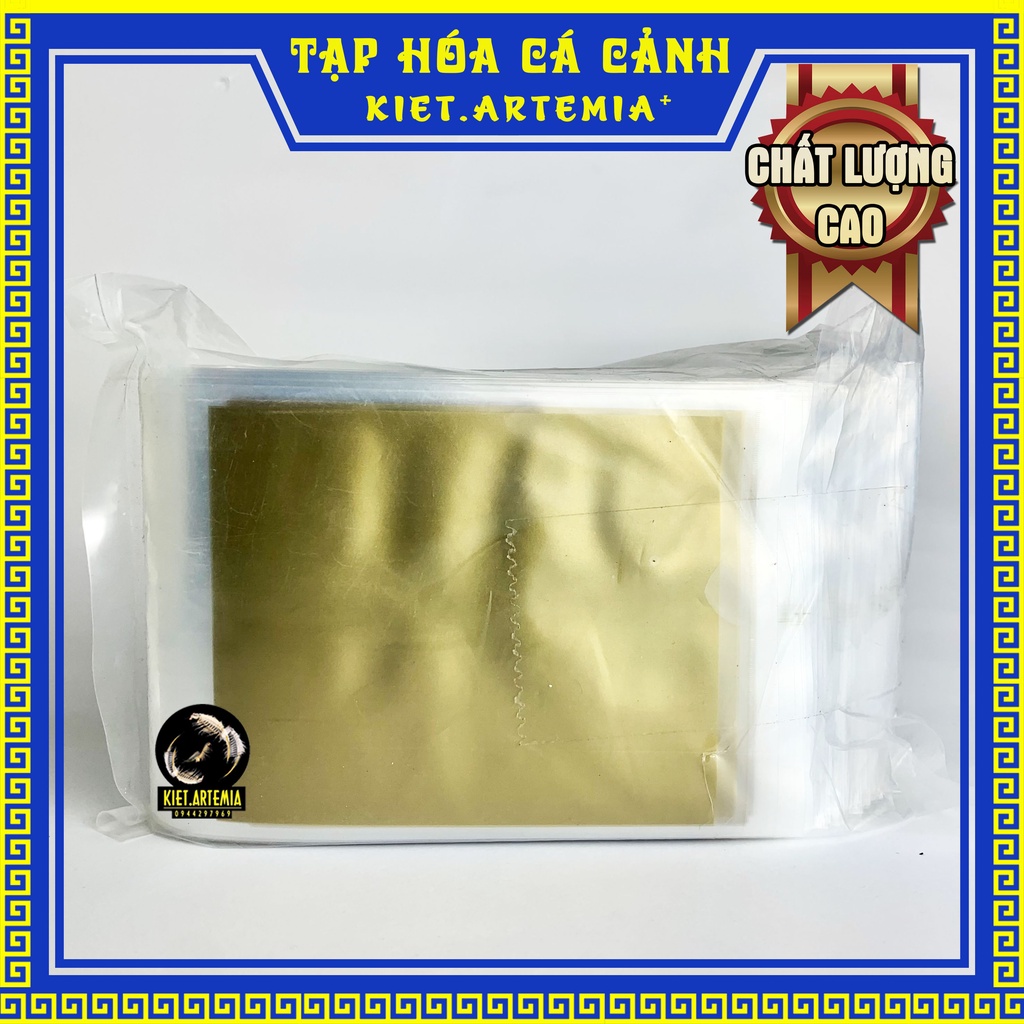 Bịch đóng cá đi xa, độ co giản và chịu nhiệt tốt, túi đóng cá chuyên dụng cho cá betta, guppy