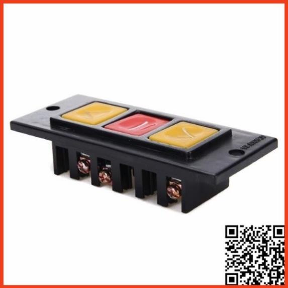 Công tắc âm tường 3 nút on-off-on dùng điều khiển mô tơ cửa cuốn thay thế remote