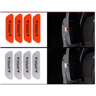 Bộ 4 Decal Phản Quang Mở Cửa