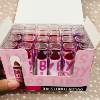 Combo sale 12 cây son baby hồng