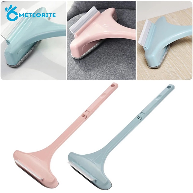 Bàn Chải Vệ Sinh Cửa Sổ 2 Trong 1 Tay Cầm Dài Đa Năng Tiện Dụng