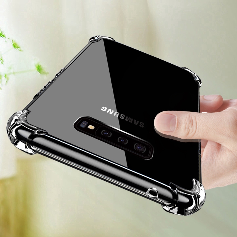 Ốp điện thoại chống sốc bảo vệ cao cấp cho Samsung Galaxy Note 8 M20 M10 S9 S8 Plus A8 2018 S10