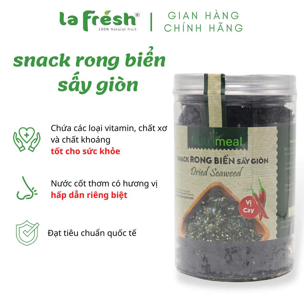 Snack RONG BIỂN sấy giòn - 60g