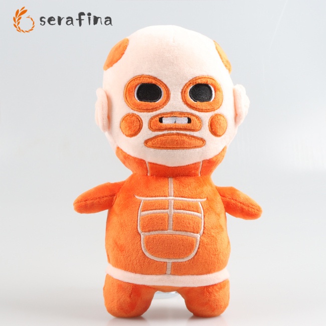 Đồ chơi nhồi bông Hình Nhân Vật Hoạt Hình Attack On Titan Kích Thước 28cm
