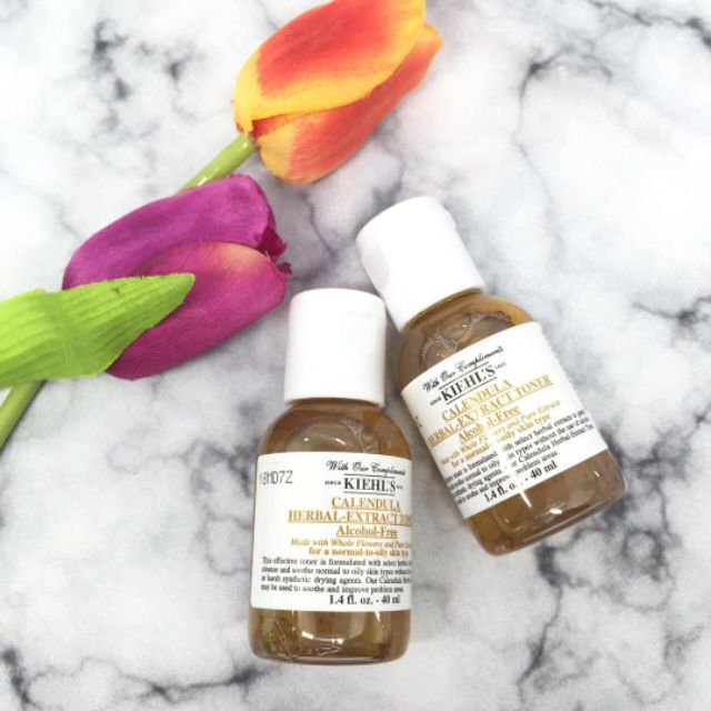 [AUTH] Nước Hoa Hồng Hoa Cúc Kiehl’s Calendula Herbal Extract Alcohol-Free Toner 40ml / 250ml / 500ml