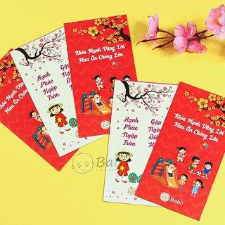 Combo 10 bao lì xì mẫu mới 2021