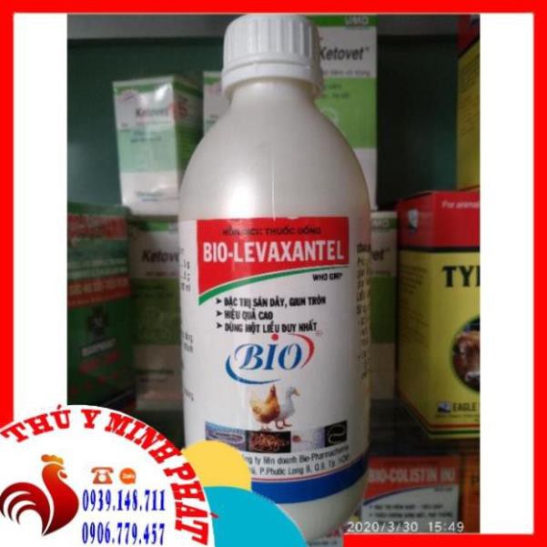 [Mã PET50K giảm Giảm 10% - Tối đa 50K đơn từ 250K] BIO LEVAXANTEL chai 250ml (leva xan tel)