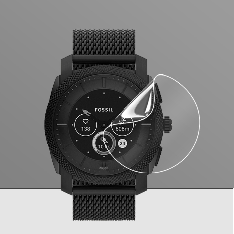 Set 2 / 3 / 5 / 10 Kính Cường Lực Bảo Vệ Màn Hình Cho Đồng Hồ Fossil Carlie Neutra Stella Machine Gen 6