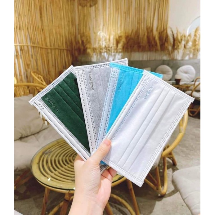 Khẩu trang y tế 4 lớp kháng khuẩn UNIMASK xịn sò