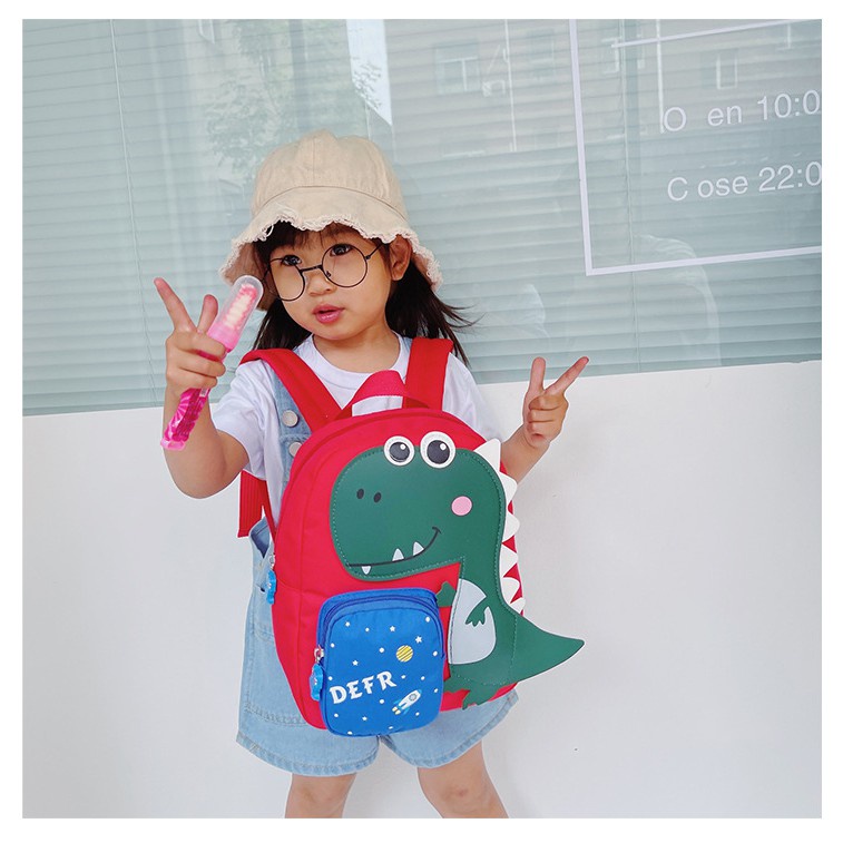 Balo bé đi mẫu giáo có in hình động vật đáng yêu