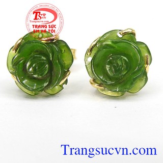 Hoa tai ngọc cẩm thạch