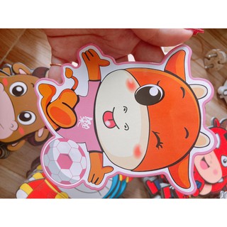 1 lì xì hoạt hình Chibi 2021 giấy dày đẹp, chắc chắn