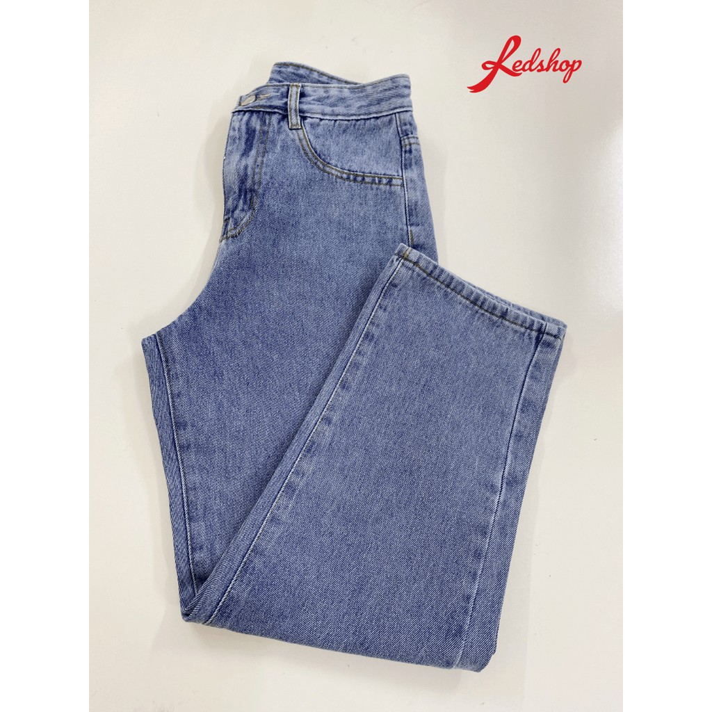 [Mã FADIRECT20 giảm 20K đơn 150K] Quần Jean ống suông nữ DNX28111 Redshop Official Store