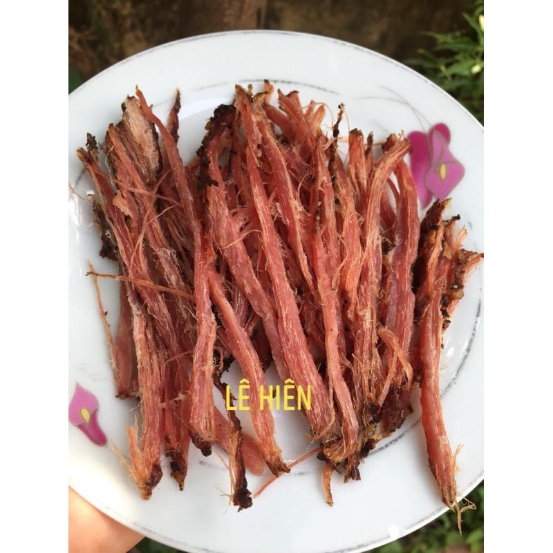 250Gr Thịt Lợn (Heo) Khô gác bếp Tây Bắc thơm mùi hạt dổi , mắc khén -Tặng chẩm chéo | BigBuy360 - bigbuy360.vn