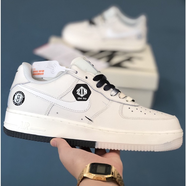 ZinVG Giày Air Force 1 B PHẢN QUANG, cổ thấp nam nữ, Hot Trend
