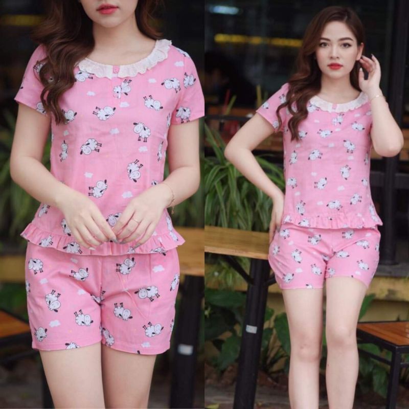 Quần áo đùi mặc nhà đẹp rẻ ảnh thật