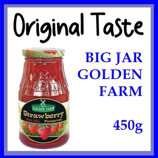 Mứt dâu tây golden farm 450g - ăn cùng sữa chua, bánh mì, pha chế, làm kem, bánh crepe