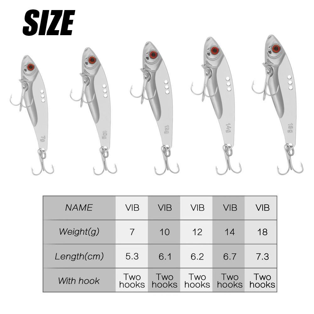 PISTA Mồi Câu Cá Giả Màu Vàng / Bạc