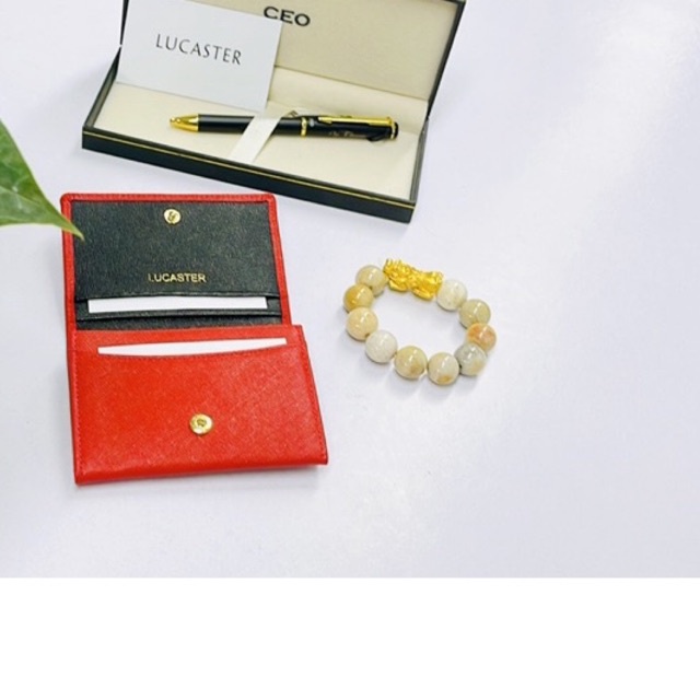 ví nữ mini da bò hàng vnxk lucaster-LR1001-Bảo hành 12tháng -BH12thang -có hộp để tặng quà .
