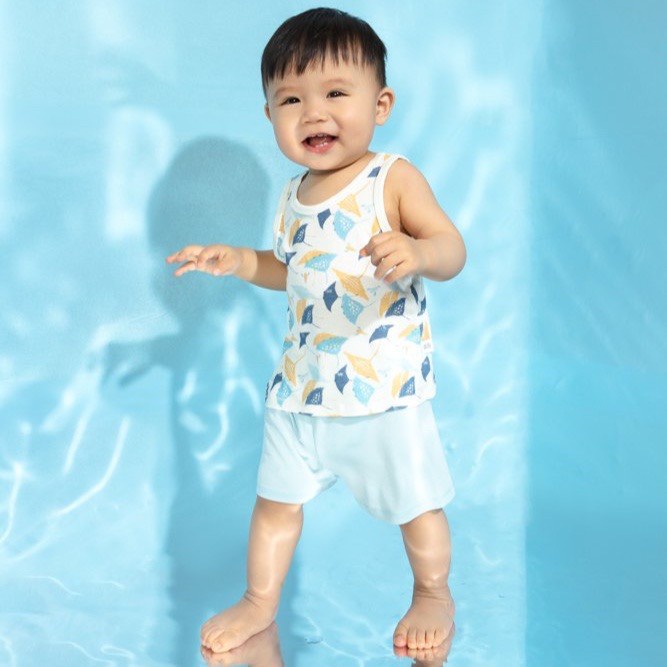 Bộ ba lỗ Chaang cho bé trai bé gái SS2022D01/SS2022D02