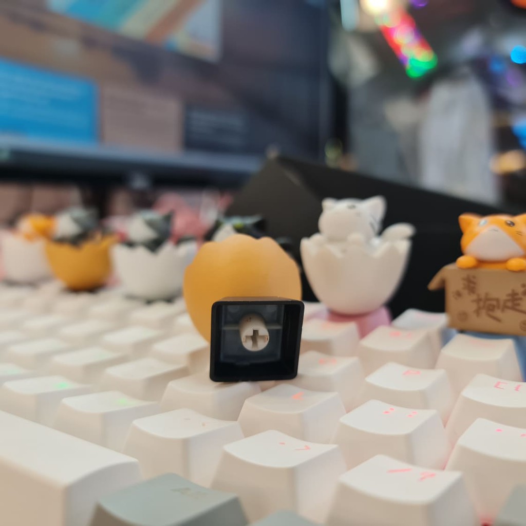 NÚT KEYCAP LẺ MÈO DỄ THƯƠNG TRANG TRÍ BÀN PHÍM CƠ