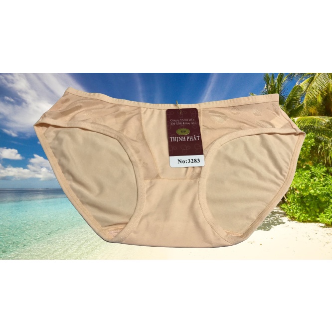 Quần lót nữ thun lạnh cao cấp Thịnh Phát size 48kg - 58kg - Set 5cái