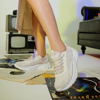 [Tebu Xtep] Giày Thể Thao Màu Be Nhạt Thoải Mái Đơn Giản Phong Cách Retro 2022 Mới Millennium Dễ Phối Đồ Cho Nữ