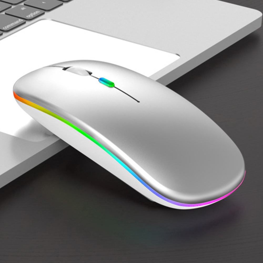 2.4GHz Luminous Mute Optical Wireless Mouse Computer PC Mice USB 2.0 Ergonomically Design Ultra Slim Fashion Mouse