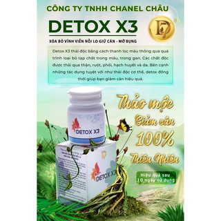 (CHÍNH HÃNG 100%) COMBO DETOX X3 CHUYÊN GIẢM MỞ BỤNG + 7DAYS HỖ TRỢ SĂN CHẮC CƠ BỤNG