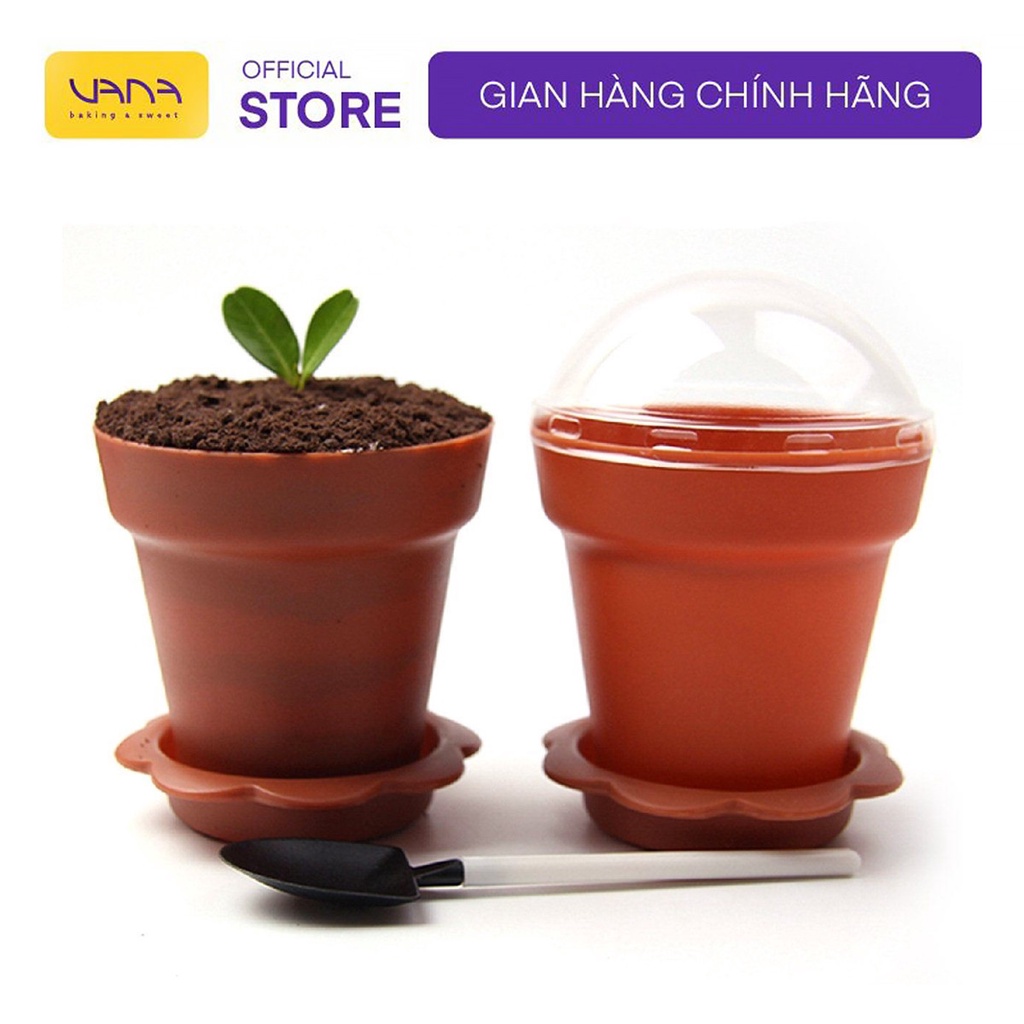 CỐC NHỰA CHẬU CÂY ĐỰNG BÁNH TIRAMISU