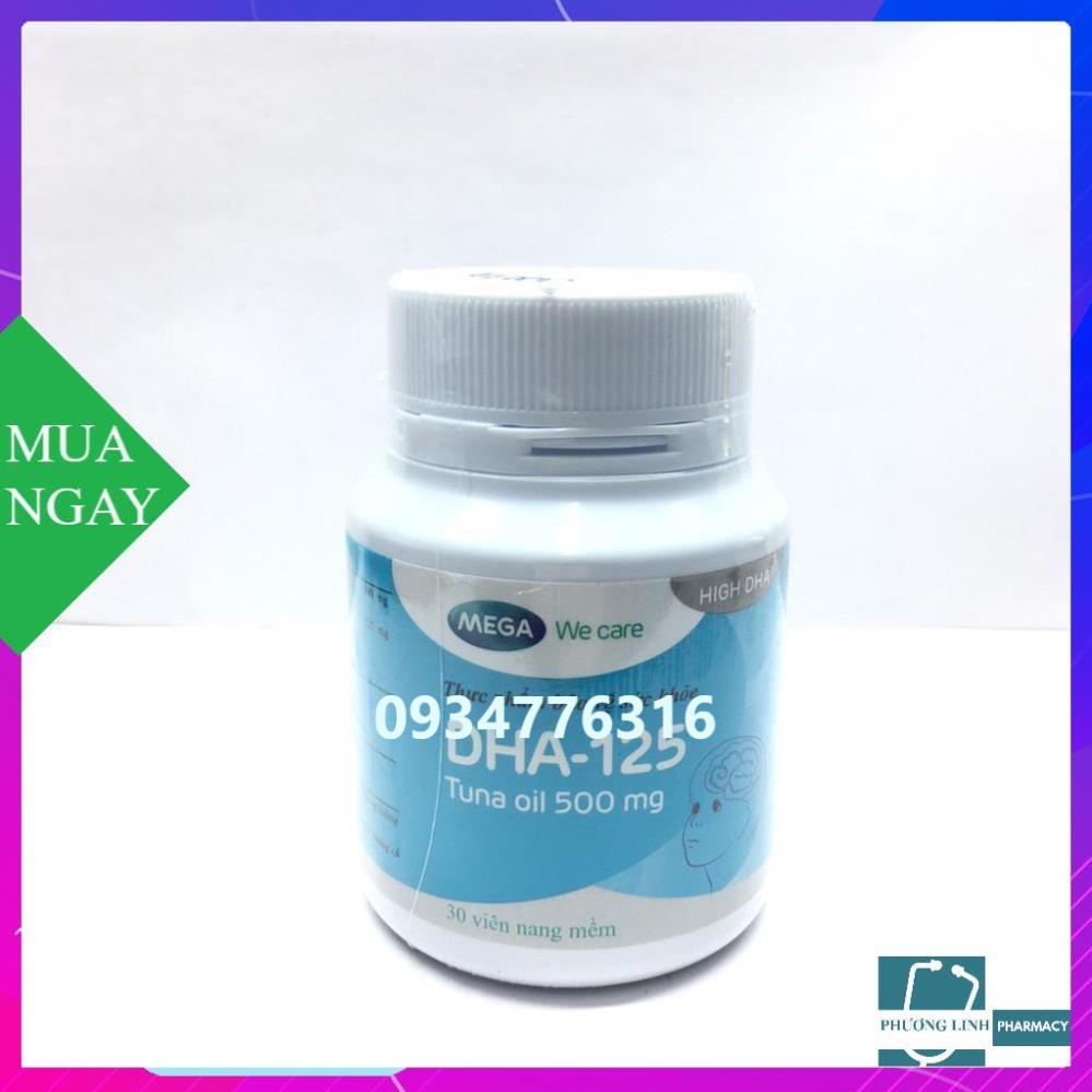 TPBVSK Mega we care DHA-125 (Chai 30 viên)