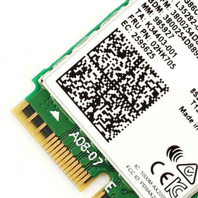 MIMO Usb Wifi 2.4gbps Intel Wi-Fi 6 Ax200Ngw 802.11ax / Ac Mu-Mi 2x2 Wifi Ax200 Ngff M.2 Bluetooth 5.0 | BigBuy360 - bigbuy360.vn