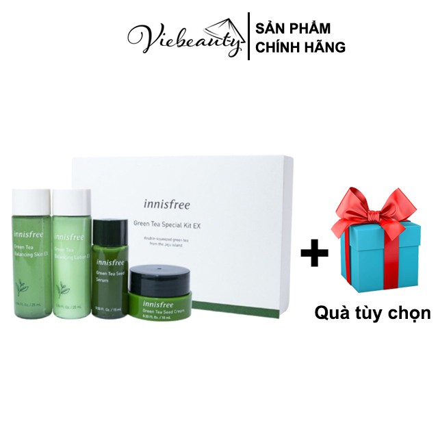 Bộ Dưỡng Da Innisfree Green Tea Special Kit EX Mini 4 Món - Khongcoson