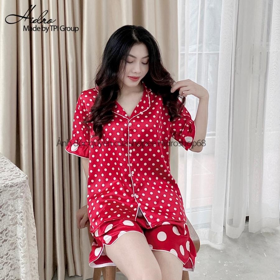 Đồ bộ pijama lụa satin phối chân sang chảnh | BigBuy360 - bigbuy360.vn