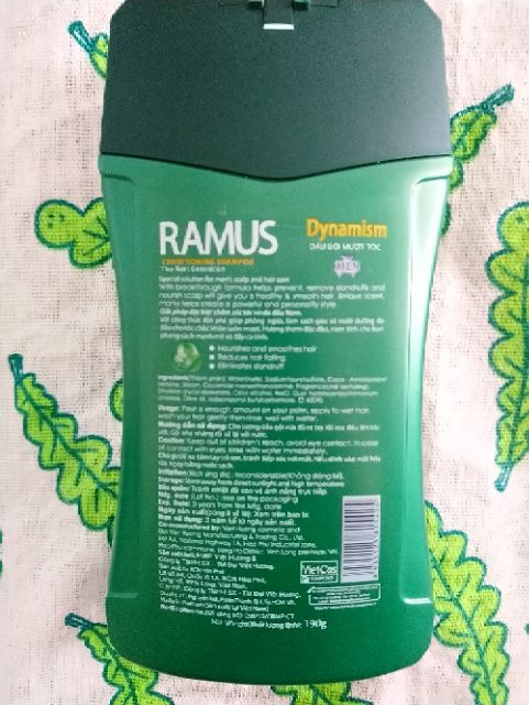 Dầu gội mượt tóc Ramus Dynamism dành cho nam giới